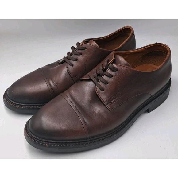 Polo Ralph Lauren Asher Captoe Oxfords Dress Shoes Mens Size 9D Brown Leather main image 15